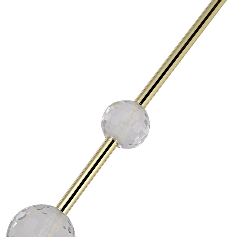 Wisząca lampa Vaku – dekoracyjna w stylu art déco