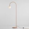 Lampa stojąca Una w nowoczesnym stylu kolor terracotta