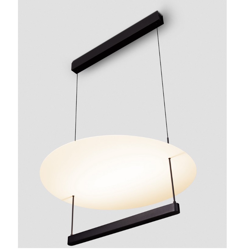 Lampa wisząca Sfumato 60 w nowoczesnym stylu z efektem światła odbitego