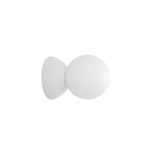 Kinkiet lub plafon z betonu StoneBall w kolorze białego lastryko