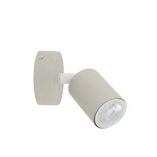 Kinkiet ścienny Livia w kolorze beżowym, z możliwością obracania