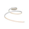 Lampa sufitowa Maxence LED w kształcie spirali, kolor biały