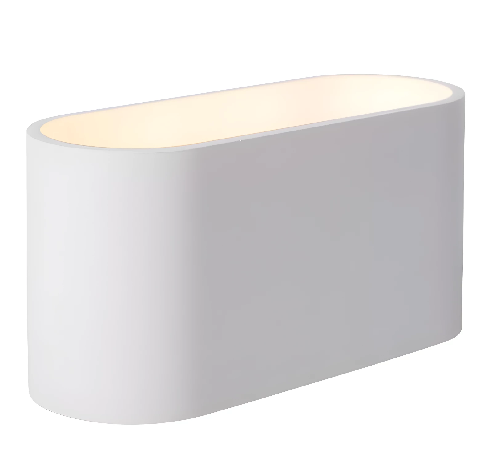 Kinkiet Xera w kolorze białym z dwukierunkowym światłem do salonu