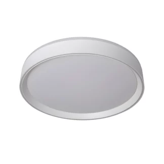 Nowoczesny plafon Nuria 40 w białym kolorze z wbudowanym LED 24W 2700K