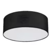 Nowoczesna lampa sufitowa Rondo 45 w kolorze czarnym – kształt okrągły