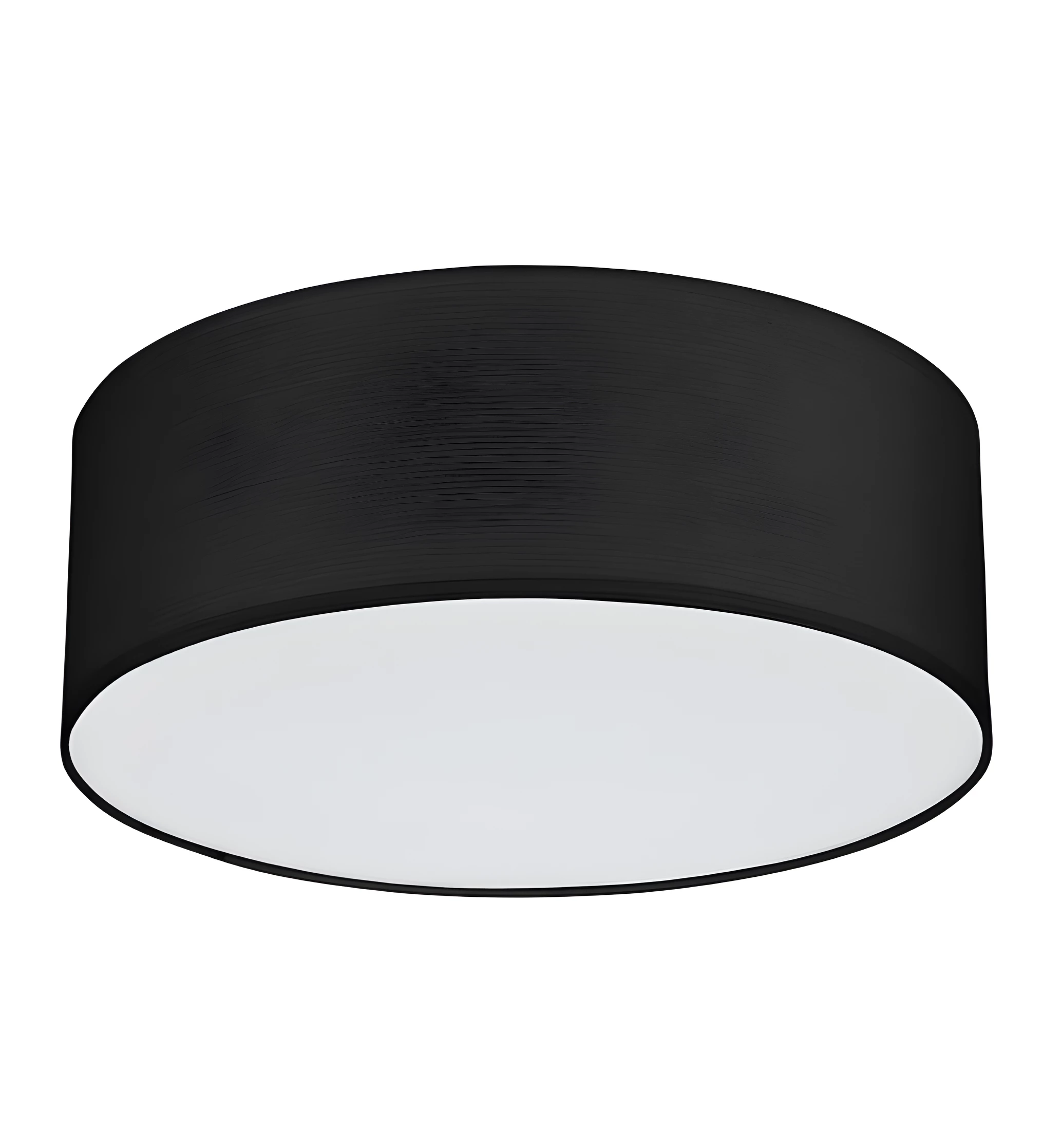 Nowoczesna lampa sufitowa Rondo 45 w kolorze czarnym – kształt okrągły