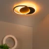 Plafon LED Axelle 24W w kolorze czarnym z trzema trybami oświetlenia