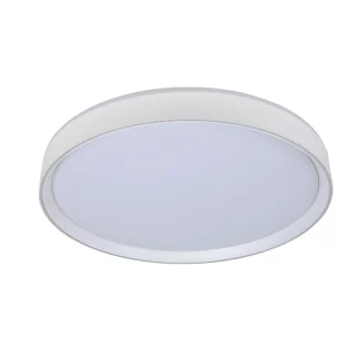 Plafon LED Nuria 50 w kolorze białym, duży, 36W, 2700K