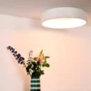 Plafon sufitowy LED 42W Talowe 60 w kolorze białym – idealny do dużego salonu