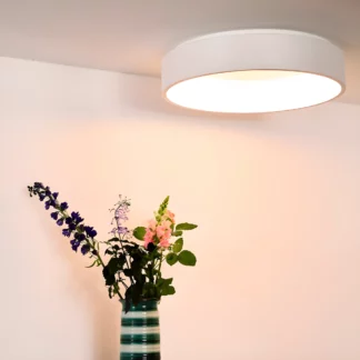 Plafon sufitowy LED 42W Talowe 60 w kolorze białym – idealny do dużego salonu