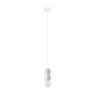Lampa wisząca StoneBall z dwiema betonowymi kulami – minimalistyczny design