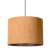 Wisząca lampa boho Magius z bambusa