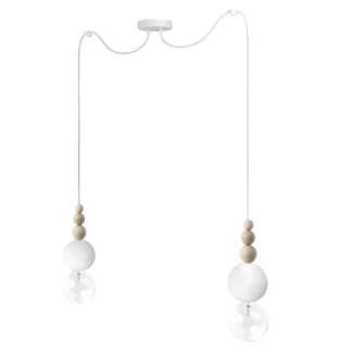 Lampa wisząca Loft Bala 2 - kule i żarówki