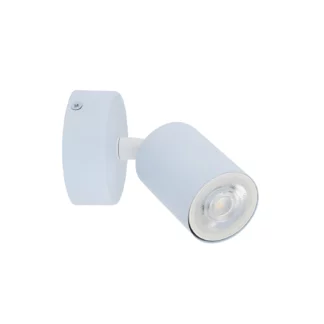 Pastelowoniebieski kinkiet Livia z regulowanym kloszem