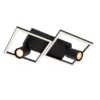 Lampa sufitowa LED Arianne CCT z dwoma reflektorami w nowoczesnym stylu