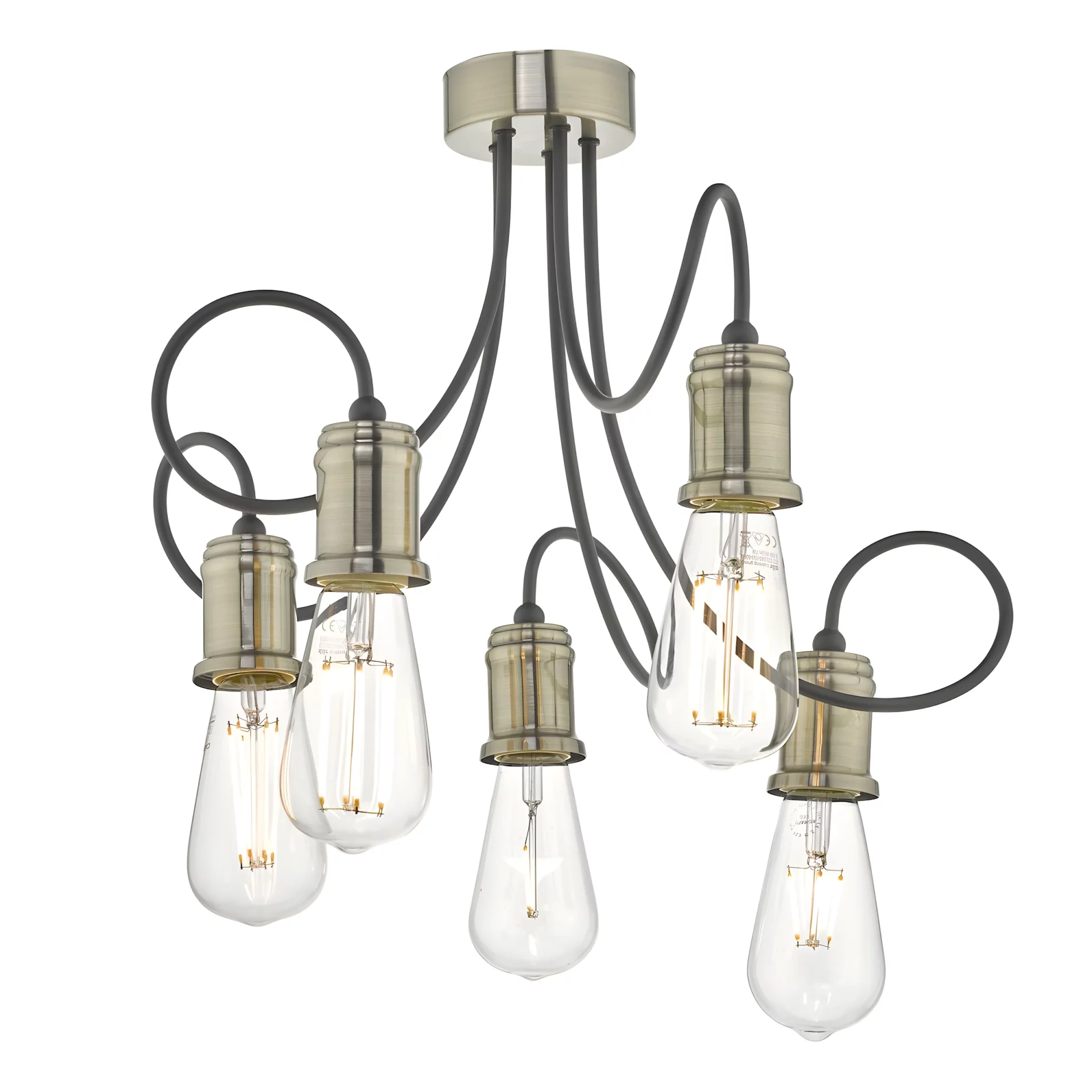 Żyrandol Alzbet do kuchni lub salonu