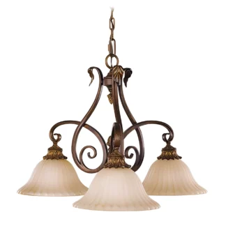 Żyrandol Sonoma - kolor beżowy, brązowy - FE/SONOMAVAL3