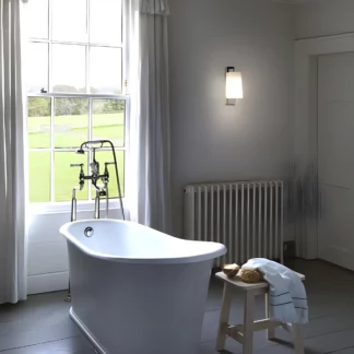 Kinkiet Lago  - kolor połysk, srebrny - 1297001