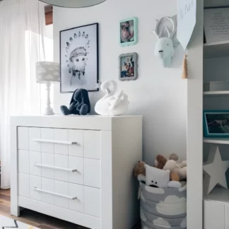 Lampa stołowa Chmurki - kolor Szary - CHMURKI GREY TB