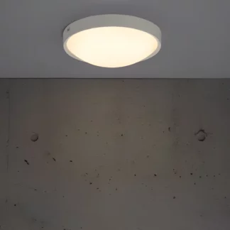 Biała lampa Altus - ledowa, ciepłe światło