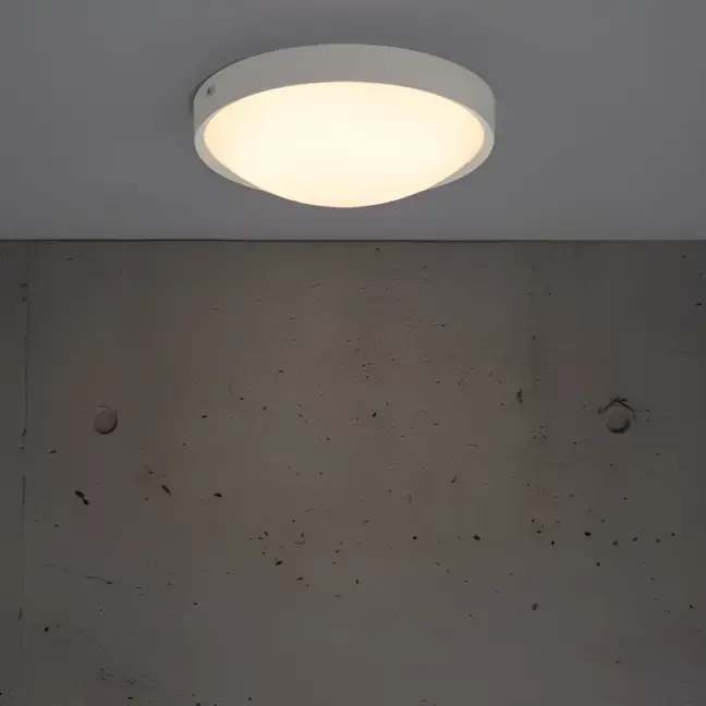 Biała lampa Altus - ledowa, ciepłe światło