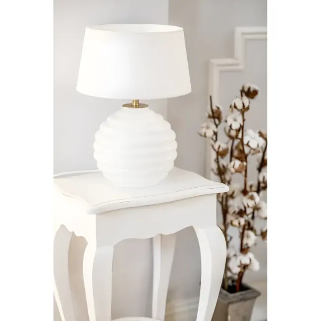 Lampa stołowa Antibes  - kolor biały - L216922501