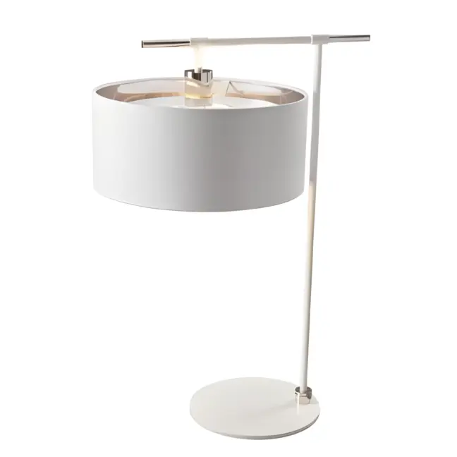 Lampa stołowa Modern - kolor biały - BALANCE/TL WPN