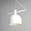 Lampa wisząca Beryl  - kolor biały - 976G