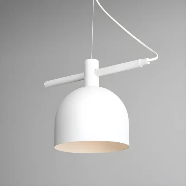 Lampa wisząca Beryl - kolor biały - 976G