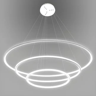 Lampa wisząca Shape  - kolor biały - LA075/P_80_in_3k_white