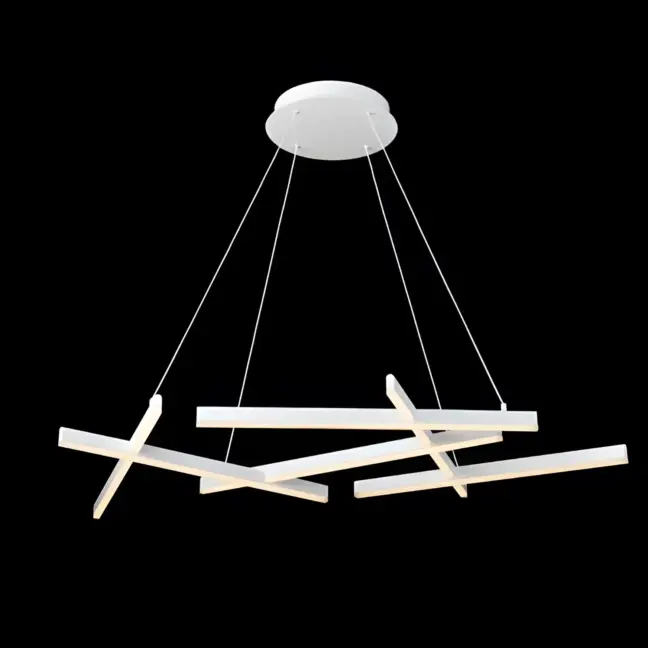 Lampa wisząca Line - kolor biały - MOD016PL-L75W
