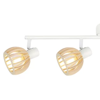 Długa lampa sufitowa Atarri - 4 żarówki do kuchni i pokoju