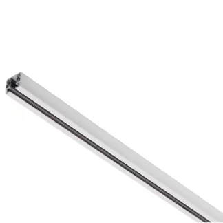 Biała listwa URail - 0,1m, system szynowy