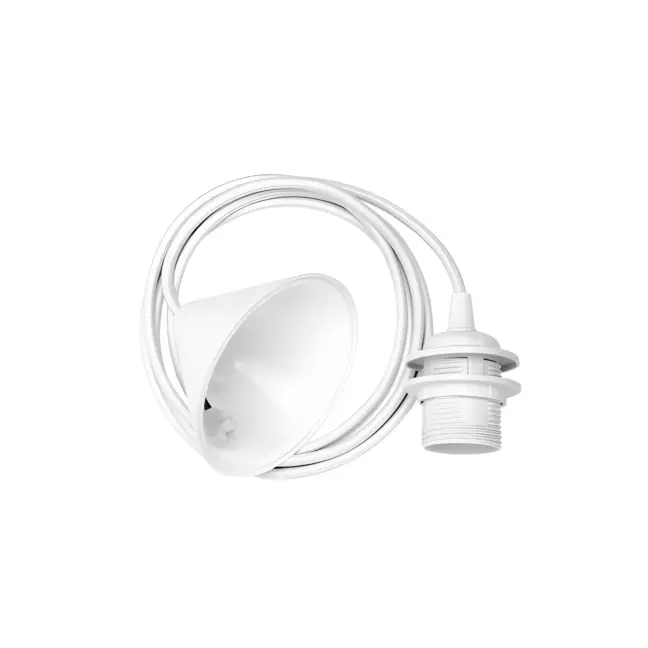 Białe zawieszenie do lamp marki Umage