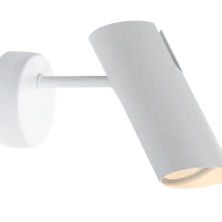 Biały kinkiet Futuro w nowoczesnym stylu