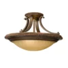 Lampa sufitowa Kelham  - kolor beżowy, brązowy - FE/KELHAMHALL/SF