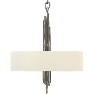 Lampa wisząca Spyre - kolor beżowy, brązowy - HK/SPYRE6P MMB