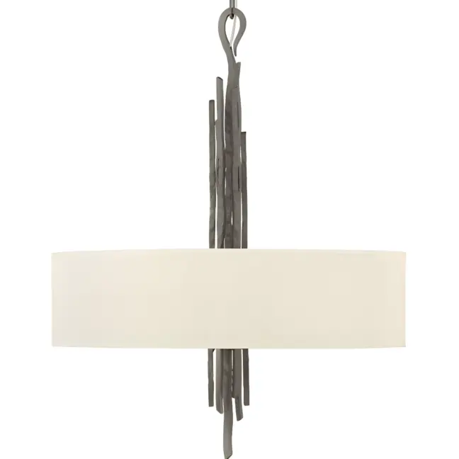 Lampa wisząca Spyre - kolor beżowy, brązowy - HK/SPYRE6P MMB