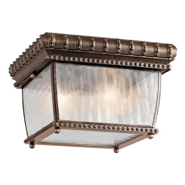 Lampa sufitowa Venetian Rain - kolor brązowy, transparentny - KL/VENETIAN/F