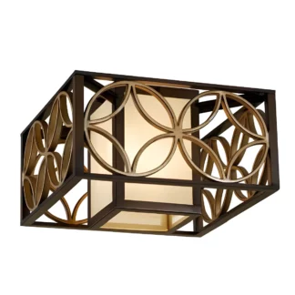 Lampa sufitowa Essex - kolor beżowy, brązowy - FE/REMY/F