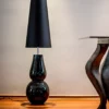 Lampa stołowa Milano - kolor Czarny - L202081804