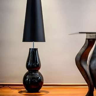 Lampa stołowa Milano - kolor Czarny - L202081804