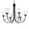 Żyrandol Essen - kolor Czarny - CB6 BLACK