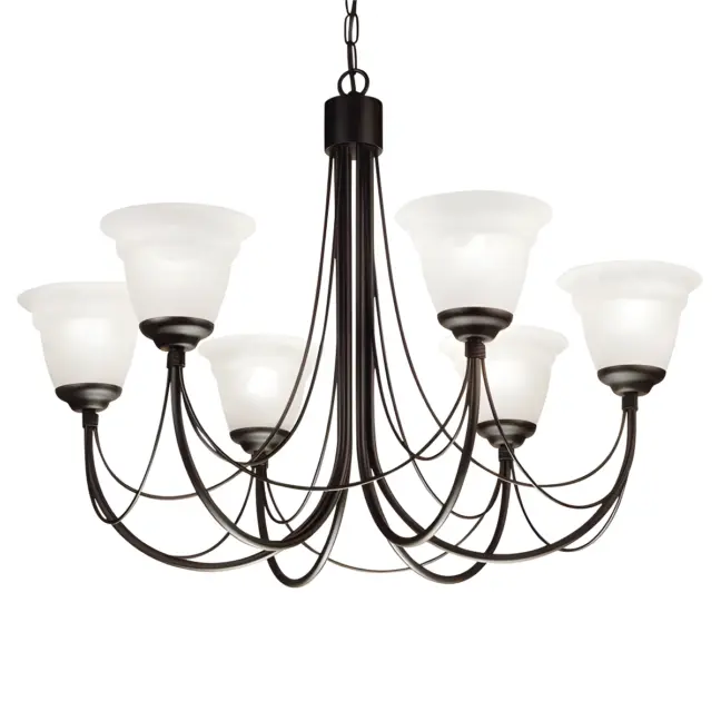 Żyrandol Essen - kolor Czarny - CB6 BLACK