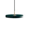 Ciemnozielona lampa wisząca Asteria Mini - LED, 2208