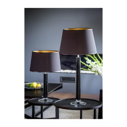 Lampa stołowa Fjord  - kolor połysk, Czarny - L207265227