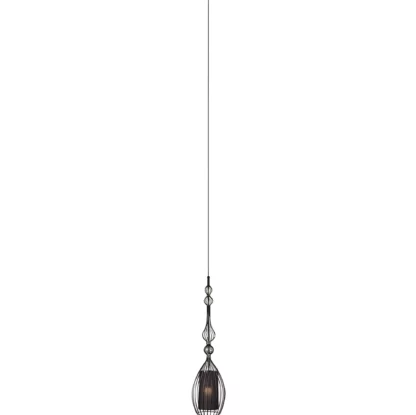 Czarna lampa wisząca Abi 2