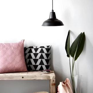 Lampa wisząca Lyne - kolor Czarny - 84813003