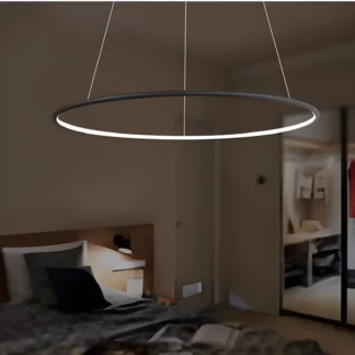 Lampa wisząca Shape  - kolor Czarny - LA073/P_60_in_4k_black