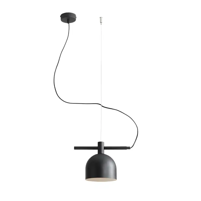 Lampa wisząca Beryl - kolor Czarny - 976G1